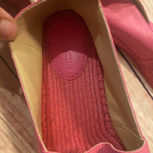 NWOT Coach C6763-CARLEY LEATHER ESPADRILLE - Picture 4 of 4